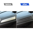 Carbon Fiber Car Co-pilot Trim Decorative Sticker for Audi Q3 2013-2018,Right Drive, Co-pilot Trim ,Right Drive