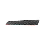 Carbon Fiber Car Co-pilot Trim Red Edge Decorative Sticker for Audi Q3 2013-2018,Right Drive, Co-pilot Trim Red Edge,Right Drive