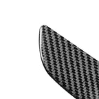 Carbon Fiber Car Co-pilot Trim with Hole Decorative Sticker for Audi Q3 2013-2018,Left Drive, Co-pilot Trim with Hole,Left Drive
