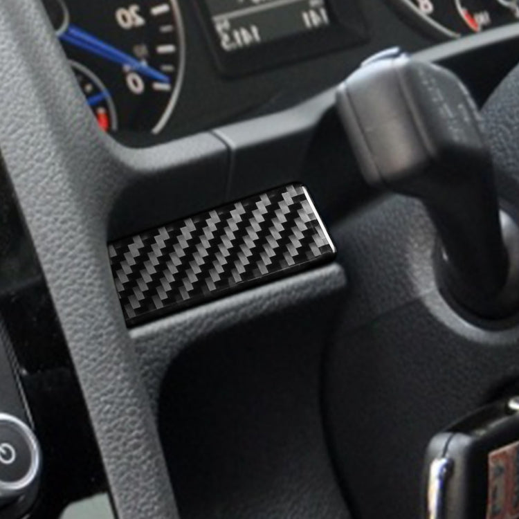 3 PCS / Set Carbon Fiber Car Dashboard Strip Decorative Sticker for Volkswagen Scirocco 2009-2016,Right Drive, Dashboard Strip,Right Drive