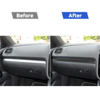 3 PCS / Set Carbon Fiber Car Dashboard Strip Decorative Sticker for Volkswagen Scirocco 2009-2016,Right Drive, Dashboard Strip,Right Drive