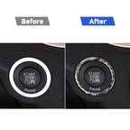 Carbon Fiber Car Ignition Switch Outside Decorative Sticker for Dodge Challenger 2015 to Now, Left Driving, Ignition Switch Outside