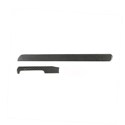 Carbon Fiber Car Central Control Strip Decorative Sticker for Volkswagen Golf 6 2008-2012, Left Driving, Central Control Strip, Left Driving