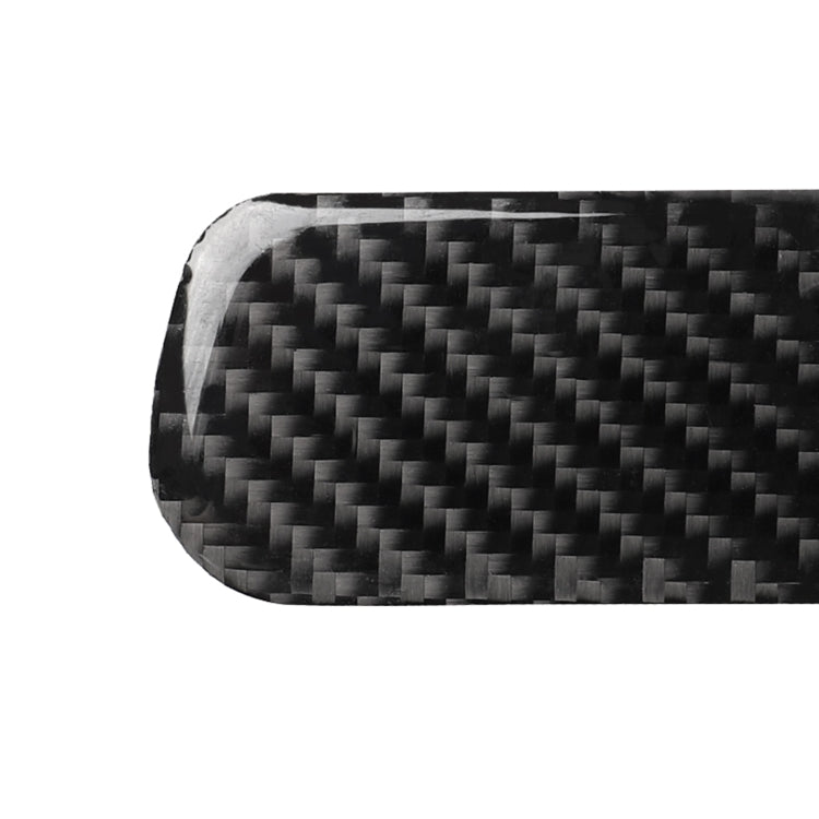 Carbon Fiber Car Central Control Strip Decorative Sticker for Volkswagen Golf 6 2008-2012, Left Driving, Central Control Strip, Left Driving