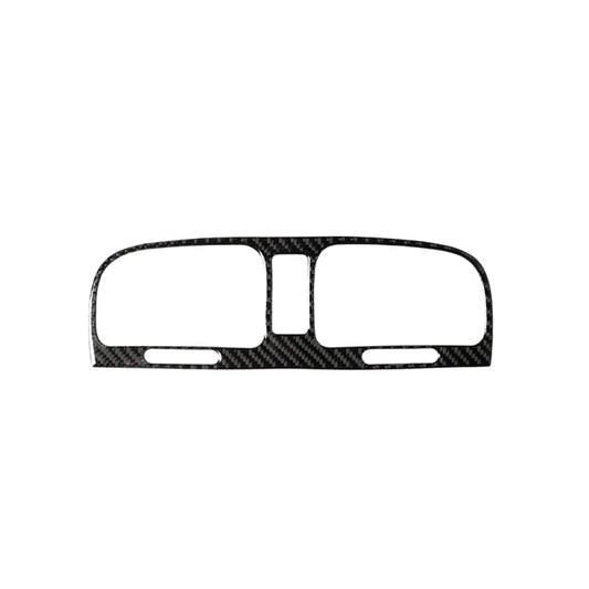 Carbon Fiber Car Middle Air Outlet Decorative Sticker for Volkswagen Golf 6 2008-2012, Middle Air Outlet