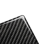 Carbon Fiber Car Ashtray Panel Decorative Sticker for Volkswagen Golf 6 2008-2012, Ashtray Panel