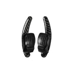 Carbon Fiber Car Central Steering Wheel Paddles Decorative Sticker for Volkswagen Golf 6 2008-2012, Central Steering Wheel Paddles