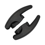 Carbon Fiber Car Central Steering Wheel Paddles Decorative Sticker for Volkswagen Golf 6 2008-2012, Central Steering Wheel Paddles
