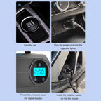 12V Portable Car Tire Air Pump Style:Digital Display Version, Digital Display Version