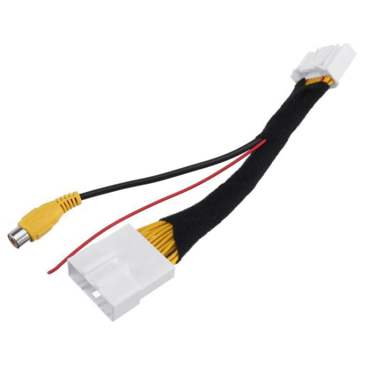 For Renault Car 24Pin Video Input Switch Reverse Parking Camera RCA Adapter Cable, For Renault