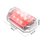 Motorcycle Super Waterproof Multi-Mode Strobe Light with Wireless Remote Control, Multi-Mode Strobe Light w