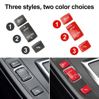For BMW 3 Series Left Driving Car Central Control Multi-function ESP Button 6131 9252 912, ESP Button (Black), ESP Button (Red)