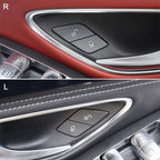 For Mercedes-Benz E-Class 2016-2021 Left Driving Car Left Side Door Lock Switch Buttons 2059055251, For Mercedes-Benz E-Class Left Side (Black), For Mercedes-Benz E-Class Left Side (Red)