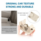 For Toyota Camry 2017- Car Rear Child ISOFIX Switch Seat Safety Cover Assembly 2059200513, ISOFIX Assembly (Black), ISOFIX Assembly (Beige)