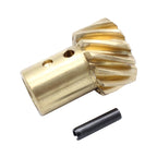 For SBC BBC Chevrolet 0.491 inch Car Cam Gear Shaft Roller Cam Bronze HEI Distributor Gear, 0.491 inch