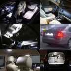 4pcs T10 DC12V /  2.52W / 0.21A / 900LM Car Clearance Light with Decoding, 4pcs T10