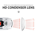 4pcs T10 DC12V /  0.84W / 0.07A / 150LM Car Clearance Light 5LEDs SMD-3030 Lamp Beads with lens