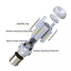 2pcs 7440 IC12-28V / 16.68W / 1.39A Car 3020EMC-26 Constant Current Wide Voltage Turn Signal Light, 7440 (White Light), 7440 (Yellow Light)