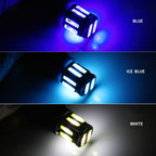 10pcs T10 DC12V / 0.96W / 0.08A Car Clearance Light 10LEDs SMD-7020 Lamp Beads