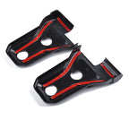 8 PCS Automotive ABS Side Door Hinge Protector Cover Trim for Jeep Wrangler JL 4 Door 2018-2019
