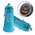 PD 20W Aluminum Alloy Dual Interface Car Fast Charger