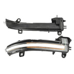 1 Pair For BMW 3 Series F20 Car Dynamic LED Turn Signal Light Rearview Mirror Flasher Water Blinker, For BMW 3 Series F20 (Transparent), For BMW 3 Series F20 (Transparent Black)