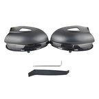 1 Pair For Volkswagen Golf 6 MK6 Car Dynamic LED Turn Signal Light Rearview Mirror Flasher Water Blinker, with Hole, For Volkswagen Golf 6 MK6, with Hole