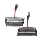2pcs For Chevrolet Cruze 2009-2014 Car Dynamic LED Fender Side Light 1713423, For Chevrolet Cruze 2009-2014 (Transparent), For Chevrolet Cruze 2009-2014 (Transparent Black)