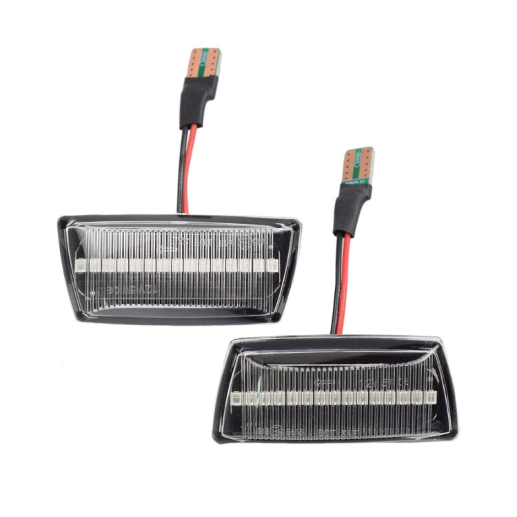 2pcs For Chevrolet Cruze 2009-2014 Car Dynamic LED Fender Side Light 1713423, For Chevrolet Cruze 2009-2014 (Transparent), For Chevrolet Cruze 2009-2014 (Transparent Black)
