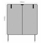Car Tailgate Magnetic Anti-mosquito Sunshade Screen, Tailgate Sunshade