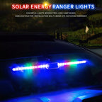 Car Warning Anti-collision Rear-end Flashing Lights Solar LED Decorative Lights, Solar LED Lights