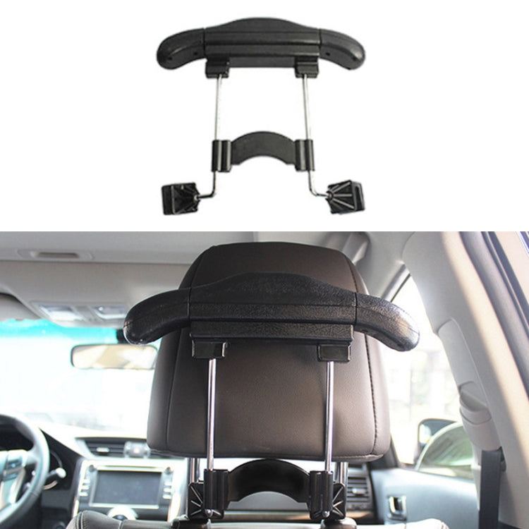 Car Faux Leather Retractable Coat Hanger