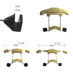 Car Faux Leather Retractable Coat Hanger