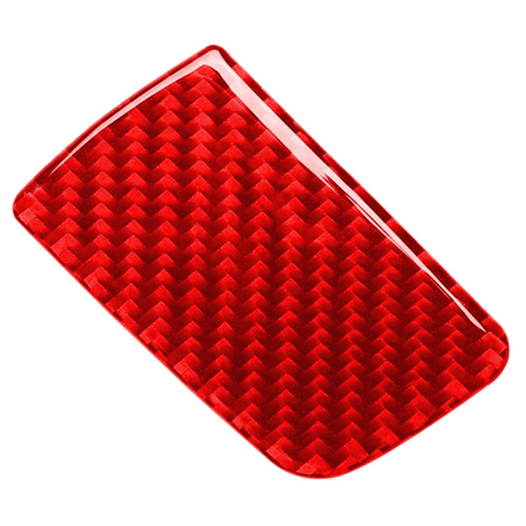 Car Carbon Fiber Storage Box Switch Frame Decorative Sticker for Honda Tenth Generation Civic 2016-2019, Right Drive, Storage Box Switch Frame Right Drive