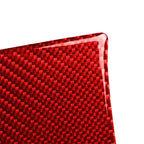 Car Carbon Fiber Rear Debris Cover Decorative Sticker for Honda Tenth Generation Civic 2016-2019, Left and Right Drive Universal, Rear Debris Cover