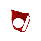 Car Carbon Fiber Steering Wheel Button Low Configuration Decorative Sticker for Honda Tenth Generation Civic 2016-2019, Left and Right Drive Universal, Steering Wheel Button Low Configuration