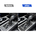 Car Carbon Fiber Gear Panel B Decorative Sticker for Ford F150 2017-2020, Right Drive, Gear Panel B, Right Drive
