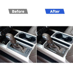 Car Carbon Fiber Gear Panel A Decorative Sticker for Ford F150 2017-2020, Left Drive, Gear Panel A, Left Drive