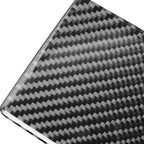 Car Carbon Fiber Cup Holder Decorative Sticker for Mitsubishi Lancer-ex / EVO / Fortis 9-10th Generation, Left and Right Drive Universal, Cup Holder