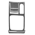 6 PCS Car Carbon Fiber Ashtray + Gear Position Decorative Sticker for Mitsubishi Lancer EVO (Only GTS) 2008-2015, Left and Right Drive Universal, Ashtray + Gear Position