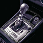 Car Carbon Fiber Manual Gearbox Decorative Sticker for Mitsubishi Lancer EVO (Only DE / ES) 2008-2015, Left and Right Drive Universal, Manual Gearbox (Only DE / ES)
