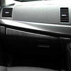 Car Carbon Fiber Passenger Side Glove Box Decorative Sticker for Mitsubishi Lancer EVO 2008-2015, Right Drive, Passenger Side Glove Box, Right Drive