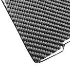 Car Carbon Fiber Driver Storage Box Decorative Sticker for Mitsubishi Lancer EVO 2008-2015, Left and Right Drive Universal, Driver Storage Box