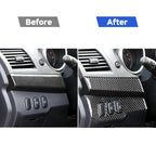 3 PCS Car Carbon Fiber Driver Light + Dashboard Decorative Sticker for Mitsubishi Lancer EVO 2008-2015, Left Drive, Driver Light + Dashboard