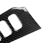 Car Carbon Fiber Dimming Control Panel Decorative Sticker for Mitsubishi Lancer EVO 2008-2015, Right Drive, Dimming Control Panel, Right Drive