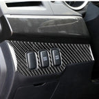 Car Carbon Fiber Dimming Control Panel Decorative Sticker for Mitsubishi Lancer EVO 2008-2015, Left Drive, Dimming Control Panel, Left Drive