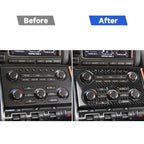 Car Carbon Fiber Instrument Control Panel Decorative Sticker for Nissan GTR R35 2008-2016, Left Drive, Instrument Control Panel, Left Drive