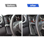 2 PCS Car Carbon Fiber Speedometer Decorative Sticker for Nissan GTR R35 2008-2016, Left and Right Drive Universal, Speedometer