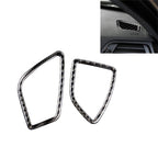 Carbon Fiber Car Instrument Air Outlet Decorative Sticker for BMW (F30) 2013-2018 / (F34) 2013-2017, Sutible for Left Driving, Instrument Air Outlet