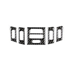 5 PCS High Matching Carbon Fiber Car Air Outlet Decorative Sticker for BMW E90 / E92 / E93 2005-2012, High Matching Air Outlet